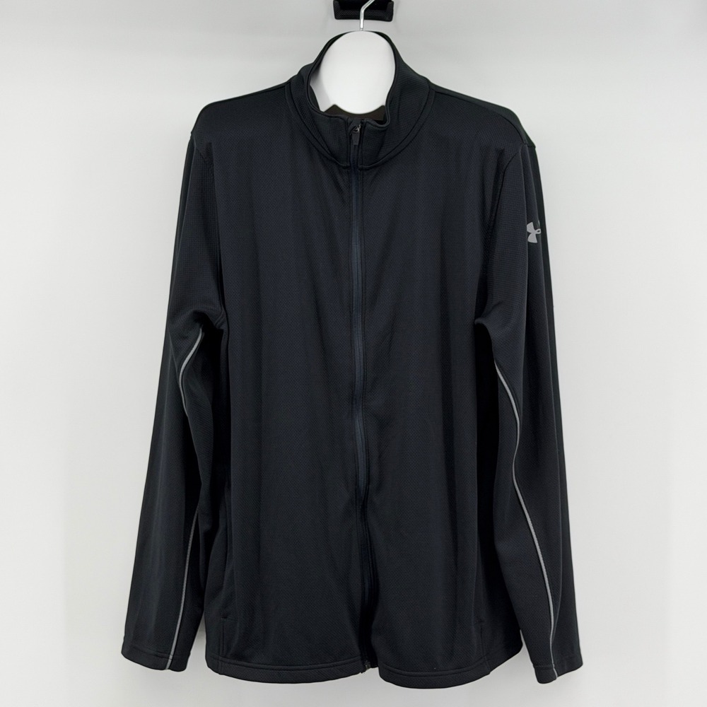 Under Armour Full Zip Track Jacket Mens XL Active Gym Streetwear